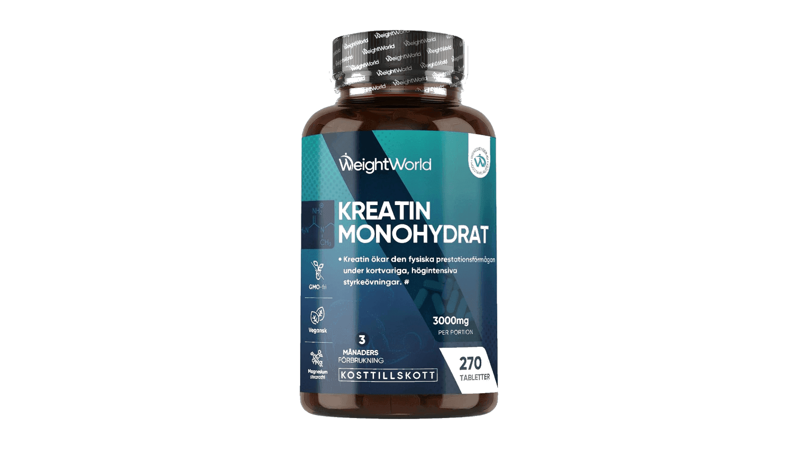 Creatine Monohydrate Tablets - 3000mg